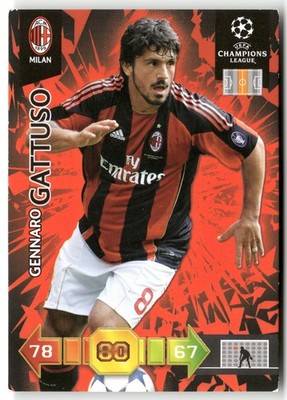 Gennaro Gattuso 2010-11 Panini Adrenalyn XL UEFA Champions League