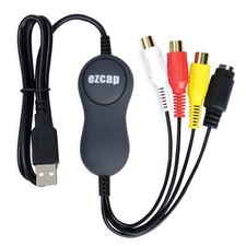 USB 2.0 Video Capture Card VHS/VCR To Digital Converter Mac Windows TV DVD