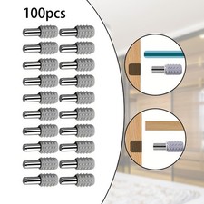 100x Shelf Pins Thick Cabinet Shelf Bracket for Furniture Bookcase Cupboard