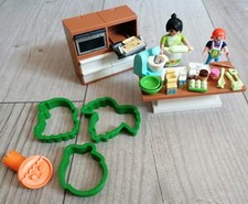 Playmobil🤎Weihnachtsbäckerei Mutter + Kind backen Kekse Küchenmaschine Backofen