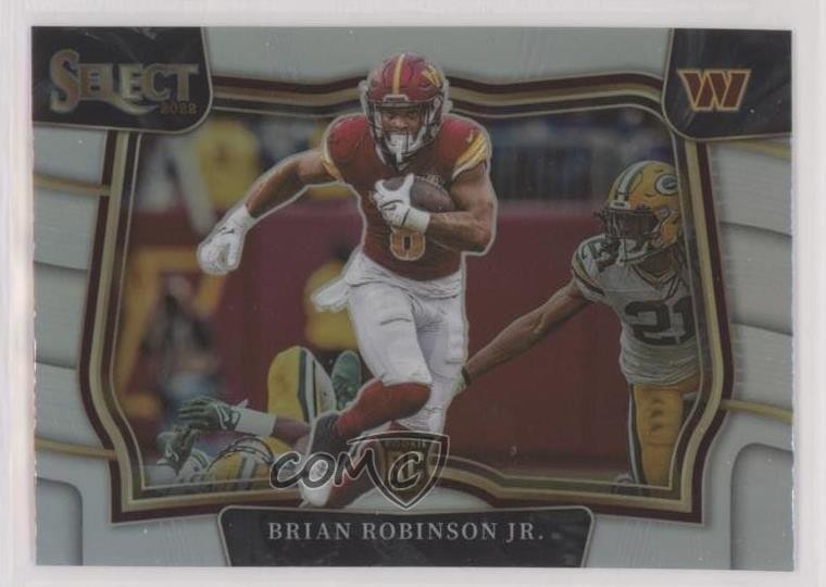 2022 Panini Select Field Level Silver Prizm Brian Robinson Jr #427 04qn