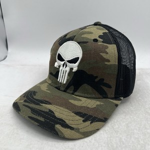 Cotton Soul – Cappello Snapback Marvel Punisher Skull – Regolabile, Visiera Piatta, Ricamato – Ufficiale – Unisex – Nero - 3