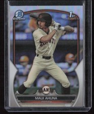 2023 Bowman Chrome #BDC-163 Maui Ahuna Refractor