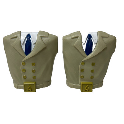 Lot of 2 McDonalds Inspector Gadget Secret Communicator Trench Coat Only 1 Works