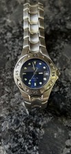 EXCELLENT Bulova Marine Star Midnight Blue Dial Ladies Watch