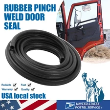Car Door Rubber Seal Strip 236" U Shape with Side Bulb Soundproof Reduce Noise