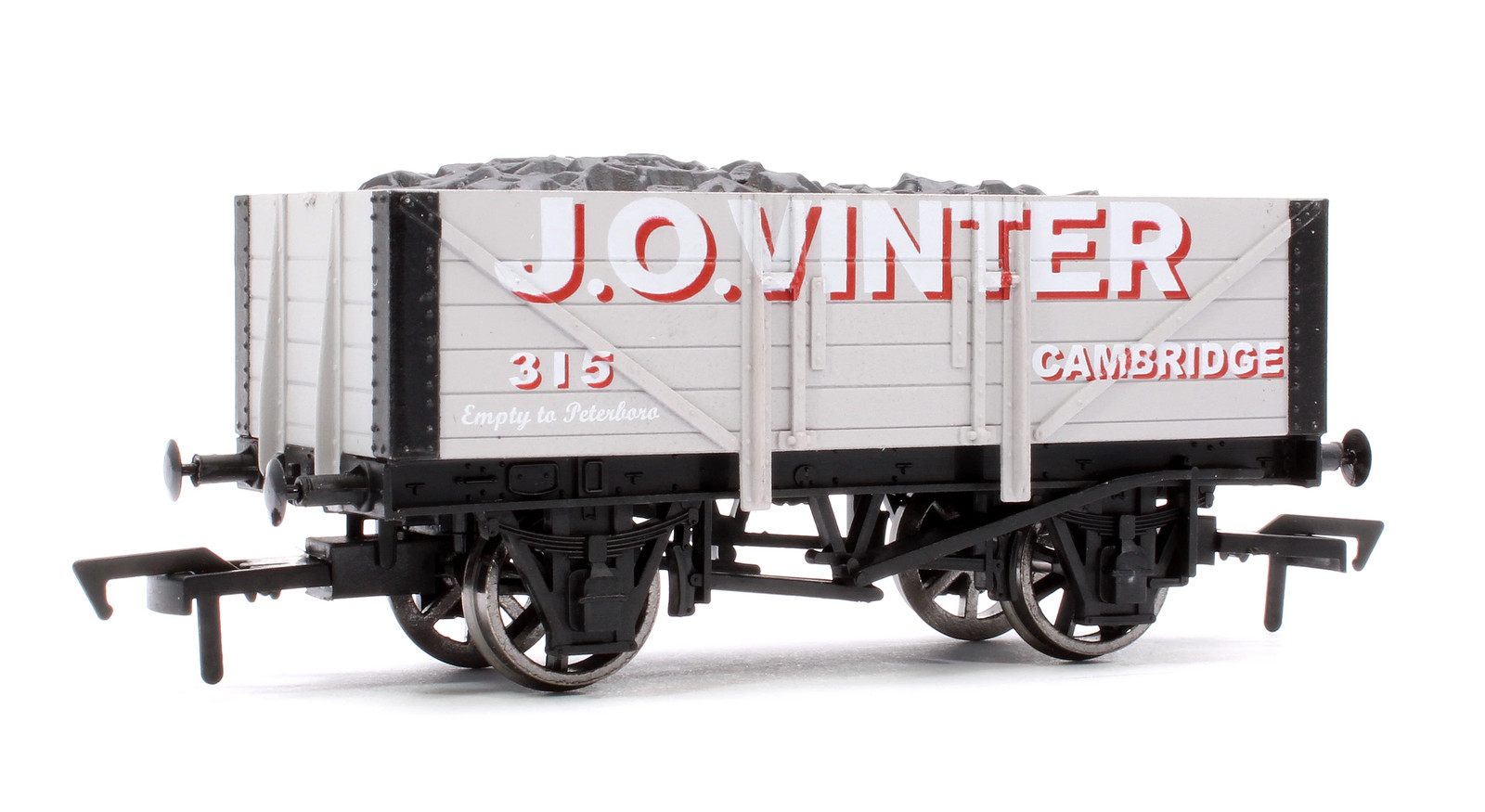 Dapol Pre-Owned 4F-051-019 5 Plank ""J.O. Vinter"" Wagon No.315