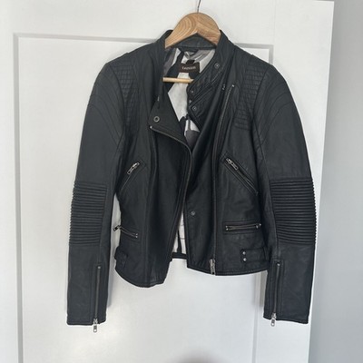 Danier Leather Jacket Women s motorcycle jacket Size 2xs/2tp
