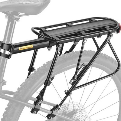 Fahrrad Gepäckträger MTB 100kg Aluminium Schnellverschluss Reflektor