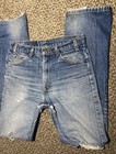 Vintage LEVIS 517 Orange Tab USA Made 515 Button Faded Distressed Jeans 32x35 — photo 6