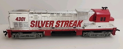 VTG TYCO Silver Streak 4301 Diesel Locomotive Alco Century HO Scale Train - Picture 8 of 13