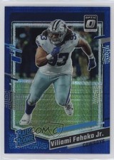 2023 Panini Donruss Optic Rated Rookie Blue Hyper Prizm Viliami Fehoko Jr r7o
