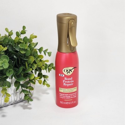 OGX Repair & Protect Bond Protein Repair 450°F Heat Protect Spray, Weightless