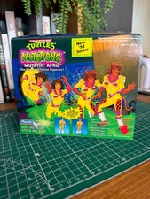 TMNT Mutatin’ April O’Neil 1993 Playmates Mutations Boxed Complete Vintage