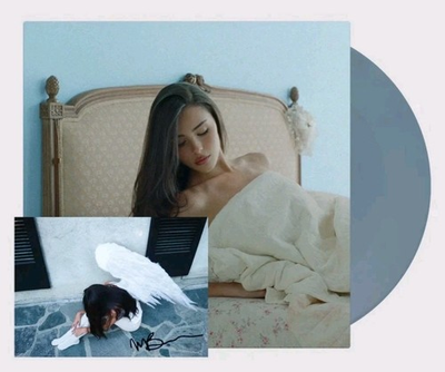 #ad #ad MADISON BEER Locket Alternate Cover D2C Dusty Blue Vinyl LP SIGNED Insert 🆕 ✅ $59.94