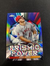 2021 Topps Chrome - Prismic Power Mike Trout #PP-2 Angels