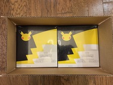 Pokemon TCG: Celebrations Pokemon Center Elite Trainer Box Case -  4 SEALED ETBs