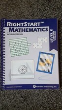 Rightstart Mathematics Lessons Level E - spiral bound Kathleen Cotter Lawler...