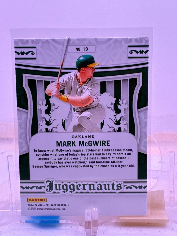 2024 Panini Crusade Baseball Inserts Pick Your Card/Finish Your Set - Image 4 of 4