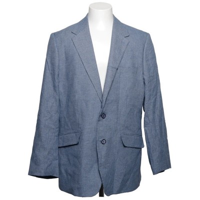 Douglas Hayward, Blazer, Größe: 46, Blau/Weiß, Polyester/Viskose/Wolle #bRV