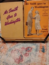 MR. SMITH GOES TO WASHINGTON 1ST PRINT w/AUTOGRAPHS FROM THE CAST PLUS