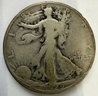 1929-S Walking Liberty Silver Half Dollar $0.50 piece