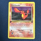 Team Rocket #50/82 Charmander 1st Edition Pokemon Card LP