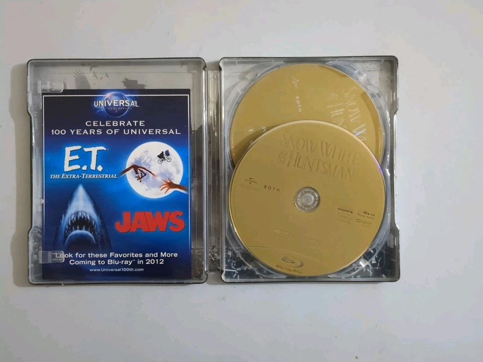 Snow White and the Huntsman Limited Edition Steelbook(Blu-Ray/DVD) Free Shipping - Image 3 of 4