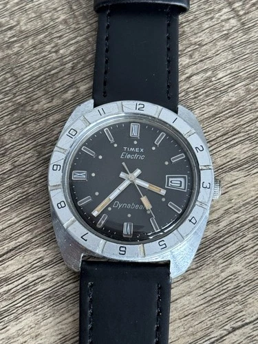 1970s Timex Electric Dynabeat Gents Diver