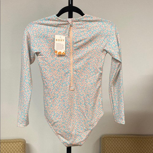 Roxy Girls' Flower Bed Long Sleeve Surfsuit, Girls Size 14/XL, NWT - Picture 5 of 8