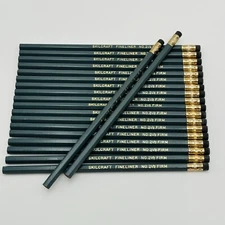 20ct Skilcraft Fine Liner 2.5 Firm Wood Cased Pencils Grey Drafting Drawing NOS