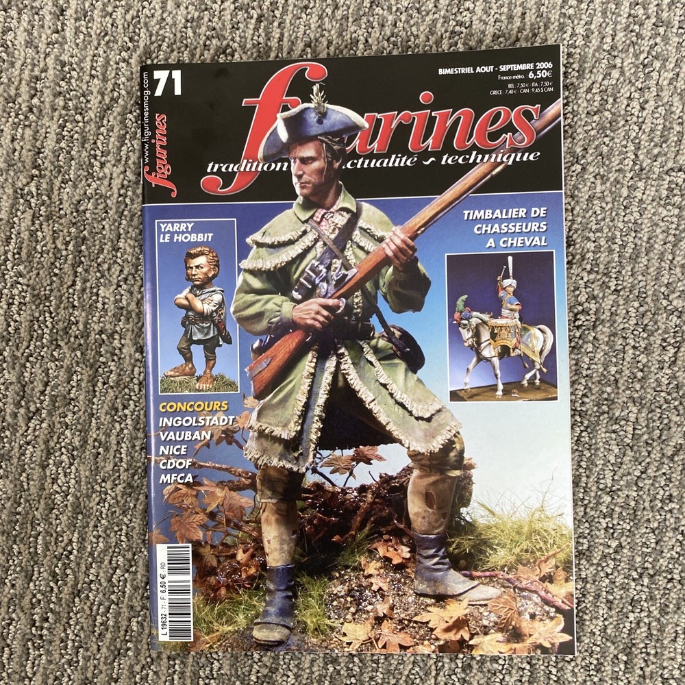 Figurines Magazines -  2006-07 France Great Condition (Lot Of 7) Lot Of