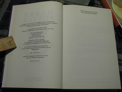 HARRY POTTER PHILOSOPHERS+AZKABAN+CHAMB/JK.ROWLING/1st Ed.FN-FINE DJ/Book People - Picture 19 of 24