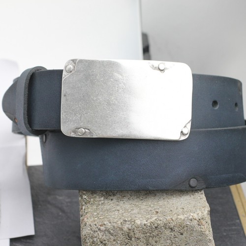 Hochwertig Ledergürt 4 cm ohne Schnalle Wechselgürtel Echt Leder Jeansgürtel - Picture 44 of 48
