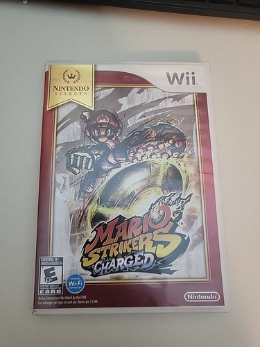 Mario Strikers Charged (Nintendo Wii, 2007) CIB