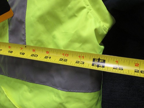 Be Tenacious Glowear 3M Thinsulate High Visibility Work Jacket Size XL - Picture 8 of 9