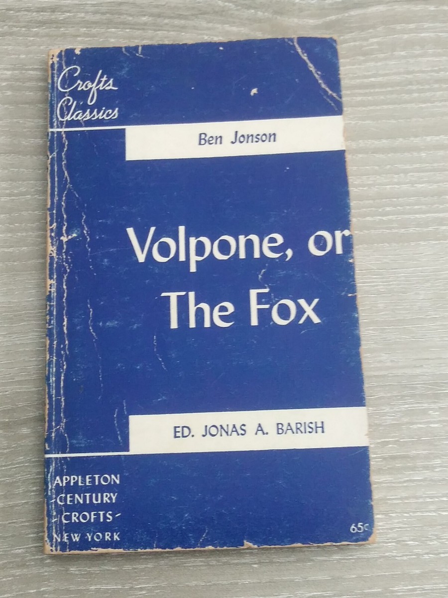 Extrait_Volpone Or The Fox | Les Editions De Londres