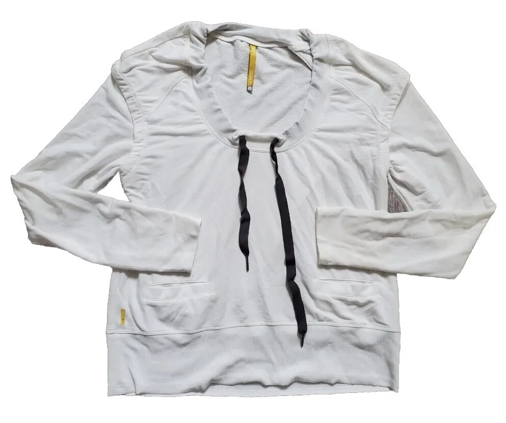 lole knit athleisure pullover long sleeve pocket shirt