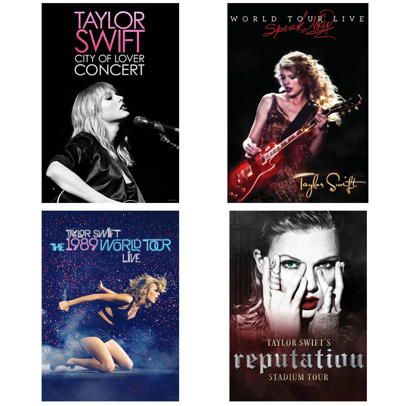 Taylor Swift Classic Music Concert Tour Live Series 4 Set Combination Bluray BD Conseil
