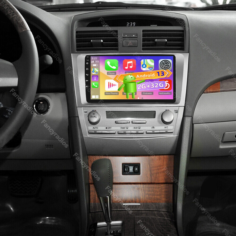 Apple Carplay Android 13.0 Car Stereo Radio For Toyota Camry 2006-2011 GPS Navi