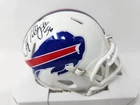 Darryl Talley Signed Buffalo Bills Mini Helmet JSA COA BUF