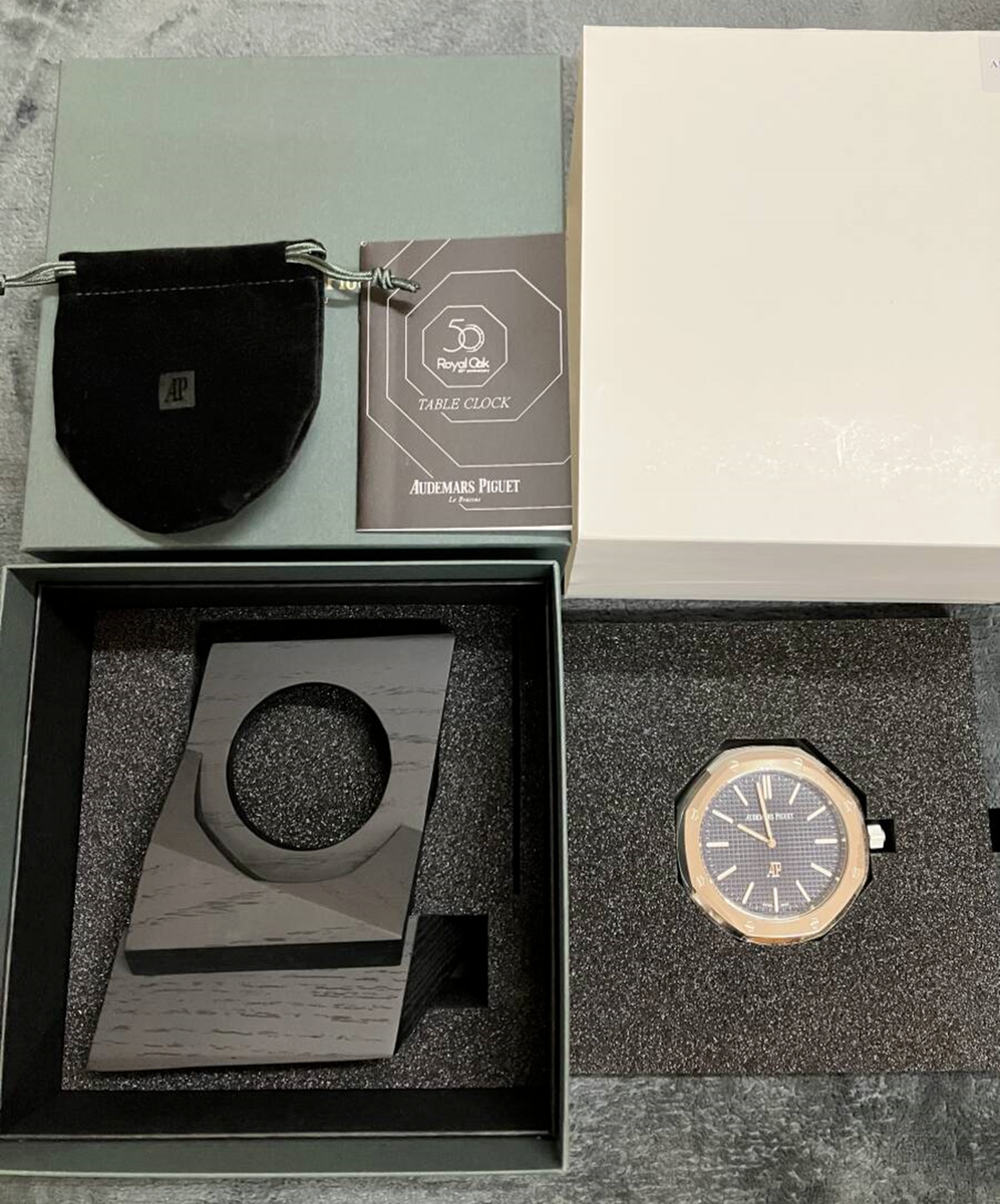 Audemars Piguet テーブルクロック 2021箱のみ Audemars Piguet 50th Royal Oak Offshore Table Clock Limited To