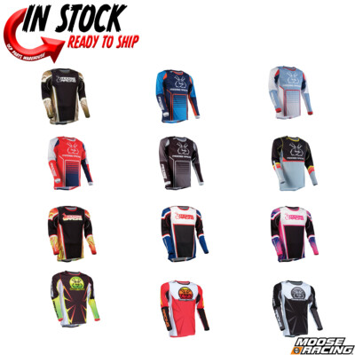 2024 MOOSE RACING AGROID JERSEY MOTOCROSS OFF ROAD - PICK SIZE & COLOR