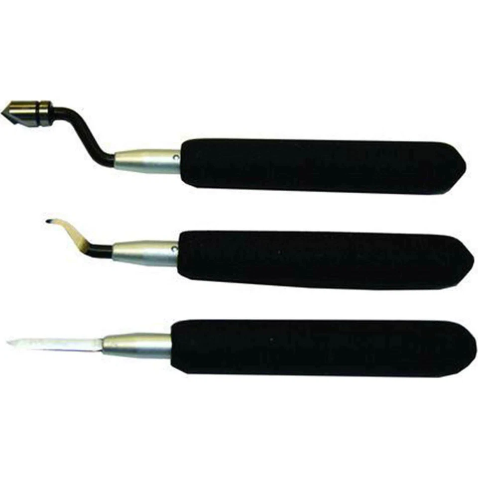 NOGA DEBURRS Noga 3 Piece Micro Deburring Tool Set