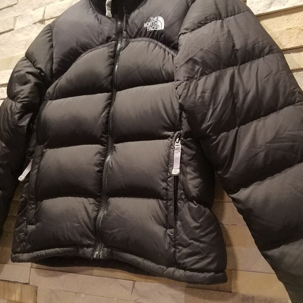 North Face Womens XS Black Retro 96 Vintage 700 Down Puffer Coat