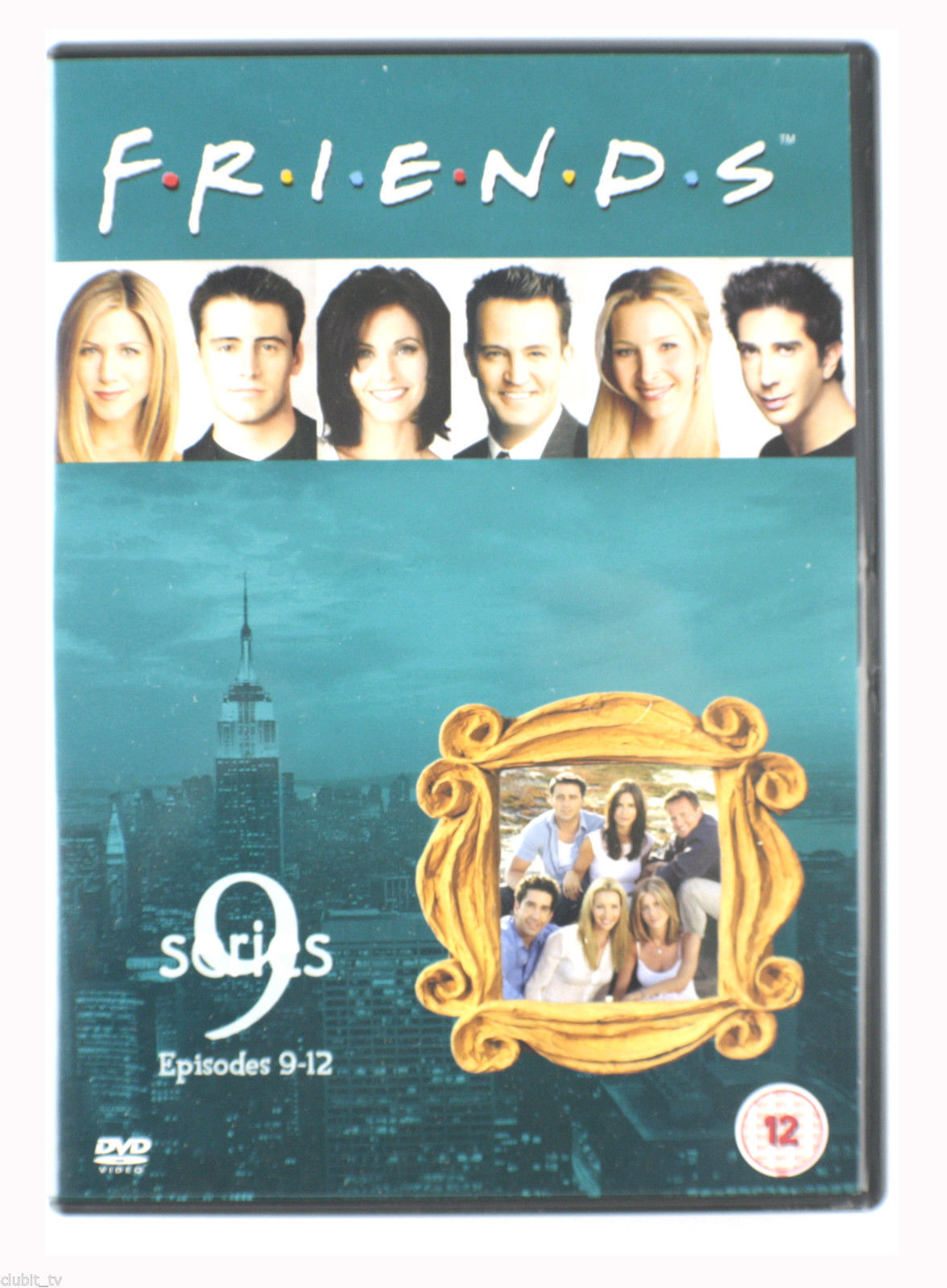 Friends - Series 9 Episodes 9 - 12 - DVD R2 PAL - TV Series Comedy Drama Classic
