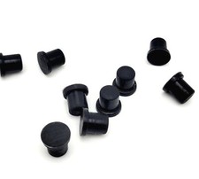 14 Silicon Rubber Drill Hole Plugs Push In Compression Stem 38 Top Flange 14 Silicon Rubber Drill Hole Plugs Push In Compression Stem 38 Top Flange