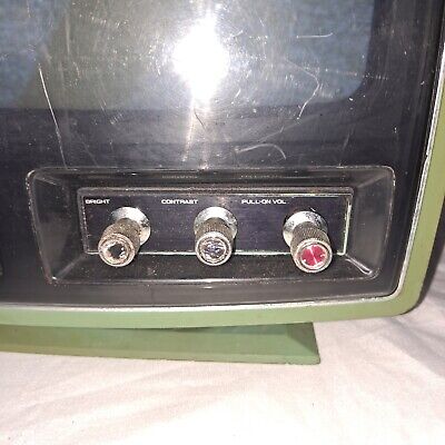 VINTAGE HITACHI I-48 TRANSISTOR TELEVISION CRT TV RECEIVER 9 VINTAGE HITACHI I-48 TRANSISTOR TELEVISION CRT TV RECEIVER 9