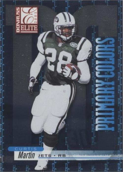 2001 Donruss Elite Curtis Martin #PC-4 - 1 of 2