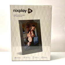 Nixplay W10F 10.1" Smart Digital Photo Frame with Wi-Fi - Black - New sealed